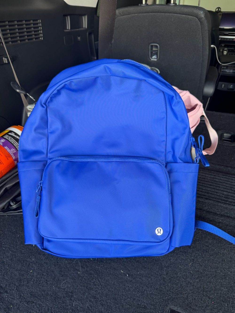 Lululemon backpack with matching card pouch